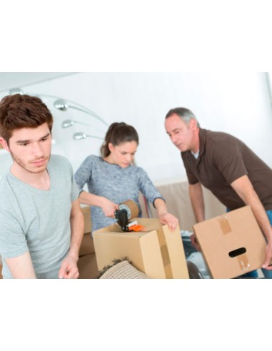 CINTA EMBALAR ADHESIVA Q-CONNECT PP HAVANA 100 MT X 50 MM