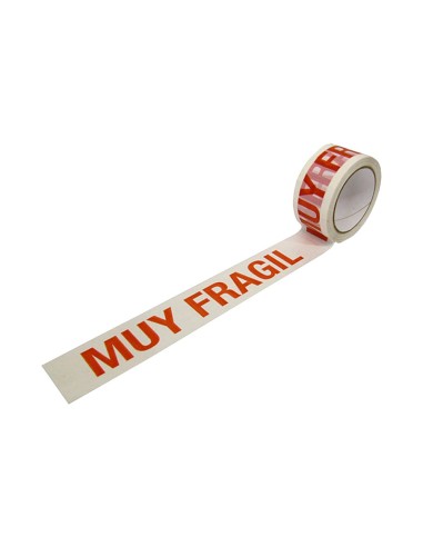 CINTA ADH.  POLIPR. BLANCA  66X48 MM EMBALAJE MUY FRAGIL