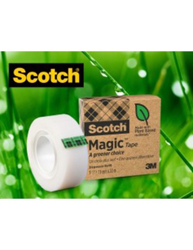 CINTA ADHESIVA SCOTCH MAGIC 33X19 MM PACK DE 9 ROLLOS 900-1933-9