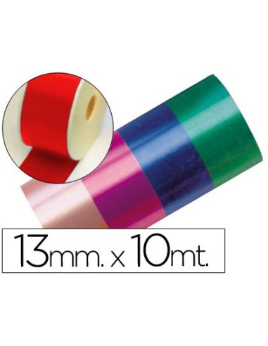 CINTA FANTASIA 10 MT X 13 MM ROJO