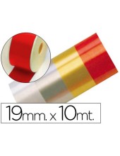 CINTA FANTASIA 10 MT X 19 MM ROJO