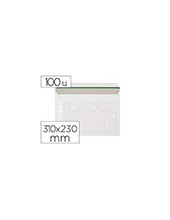 SOBRE AUTOADHESIVO Q-CON.310X230MM VENTANA TPTE.PQ.DE 100 UD. 2