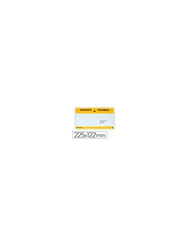 SOBRE ADHESIVO Q-CON.PORTADOC.232X130MM V/COMPLETA 100 UDS. SOBRE ADHESIVO Q-CON.PORTADOC.232X130MM V/COMPLETA 100 UDS.