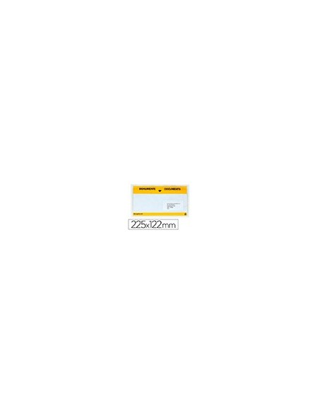 SOBRE ADHESIVO Q-CON.PORTADOC.232X130MM V/COMPLETA 100 UDS. SOBRE ADHESIVO Q-CON.PORTADOC.232X130MM V/COMPLETA 100 UDS.