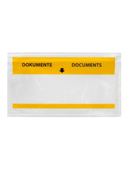 SOBRE ADHESIVO Q-CON.PORTADOC.232X130MM V/COMPLETA 100 UDS. SOBRE ADHESIVO Q-CON.PORTADOC.232X130MM V/COMPLETA 100 UDS.