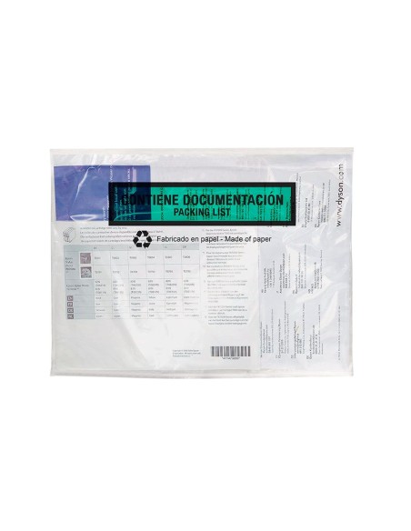 SOBRE AUTOADHESIVO Q-CON.PORTADOCU MULTI 240X180MM S/V 100%  100 UD. SOBRE AUTOADHESIVO Q-CON.PORTADOCU MULTI 240X180MM S/V 100%  100 UD.