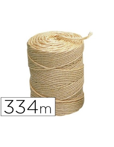 CUERDA SISAL 3 CABOS LIDERPAPEL ROLLO 2KG