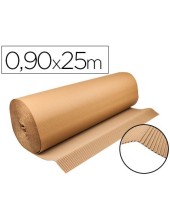 CARTON ONDULADO Q-CONNECT 0,90X25 M 250 G/M2 KRAFT KF16985