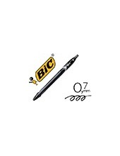 BOLIGRAFO BIC GELOCITY QUICK DRY RETRACTIL TINTA GEL NG.PUNTA 0,7 MM 2