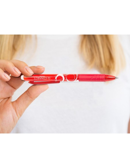 BOLIGRAFO Q-CON.RETRACTIL BORRABLE 0,7 MM RJ.