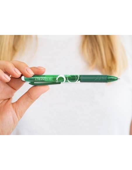 BOLIGRAFO Q-CON.RETRACTIL BORRABLE 0,7 MM VER.