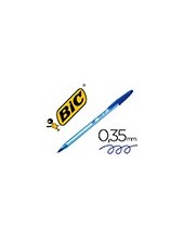 BOLIGRAFO BIC CRISTAL SOFT AZ. PUNTA 1,2MM 2