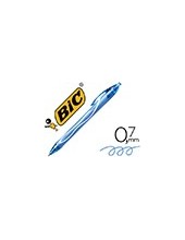 BOLIGRAFO BIC GELOCITY QUICK DRY RETRACTIL TINTA GEL TUR.PUNTA 0,7 MM 2