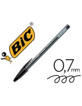 BOLIGRAFO BIC CRISTAL ULTRAFINE PUNTA FORMA AGUJA 0,7MM NG.