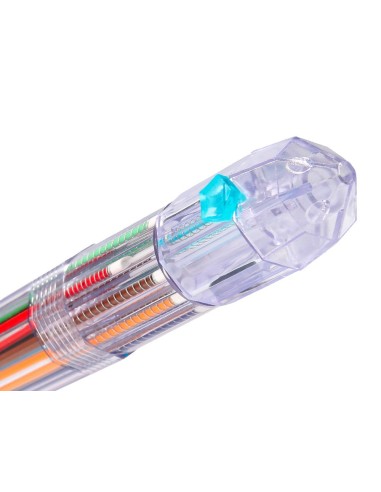 BOLIGRAFO LIDERPAPEL 10 1 CUERPO TPTE.10 1MM RETRACTIL