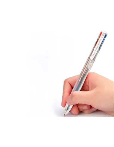 BOLIGRAFO PILOT SUPER GRIP G 4 RETRACTIL SUJECION CAUCHO CUERPO COLOR