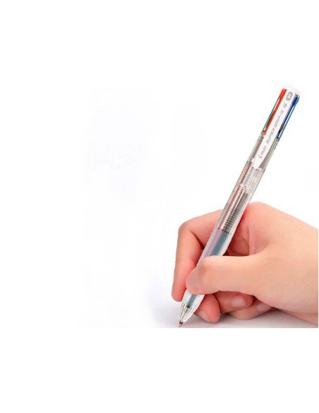 BOLIGRAFO PILOT SUPER GRIP G 4 RETRACTIL SUJECION CAUCHO CUERPO COLOR