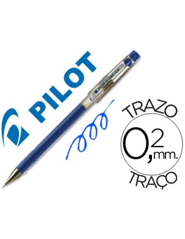 BOLIGRAFO PILOT PUNTA AGUJA G-TEC-C4 AZUL