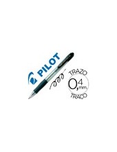 BOLIGRAFO PILOT SUPER GRIP NEGRO RETR.SUJECION CAUCHO BASE ACEITE 2