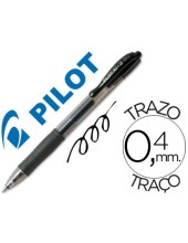 BOLIGRAFO PILOT G-2 NEGRO TINTA GEL RETR.-SUJECION CAUCHO