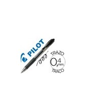 BOLIGRAFO PILOT G-2 NEGRO TINTA GEL RETR.-SUJECION CAUCHO 2