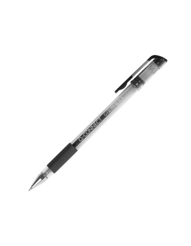 BOLIGRAFO Q-CON TINTA GEL NEGRO 0.7 MM SUJECION DE CAUCHO