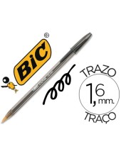 BOLIGRAFO BIC CRISTAL X-LARGE TINTA NEGRO 1,6 MM