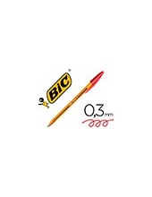 BOLIGRAFO BIC CRISTAL PUNTA FINA ROJO 2