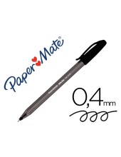 BOLIGRAFO PAPER MATE INKJOY 100 PUNTA MEDIA TRAZO 1MM NEGRO