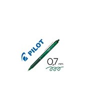 BOLIGRAFO PILOT FRIXION CLICKER BORRABLE 0,7 MM COLOR VERDE 2