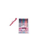 BOLIGRAFO UNI BALL UM-120 SIGNO 0,7 MM TINTA GEL ESTUCHE 8 COL 2