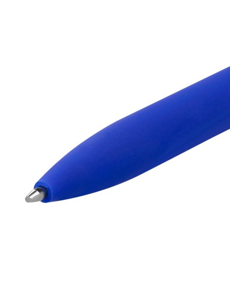 BOLIGRAFO LIDERPAPEL GUMMY TOUCH RETRACTIL 1.0 MM TINTA AZUL