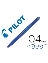 BOLIGRAFO PILOT SUPERGRIP G AZ.RETRACTIL SUJECION CAUCHO BASE ACEITE