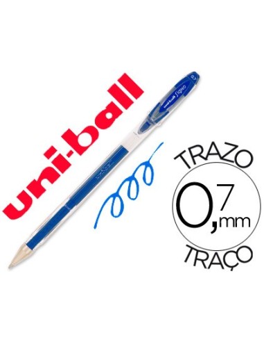 BOLIGRAFO UNI-BALL ROLLER UM-120 SIGNO 0,7 MM TINTA GEL COLOR AZUL