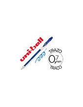 BOLIGRAFO UNI-BALL ROLLER UM-120 SIGNO 0,7 MM TINTA GEL COLOR AZUL 2