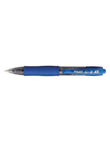 BOLIGRAFO MINI PILOT G-2 PIXIE AZ.TINTA GEL RETRACTIL  BL-G2-XS-7-L