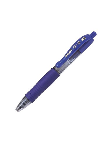 BOLIGRAFO MINI PILOT G-2 PIXIE AZ.TINTA GEL RETRACTIL  BL-G2-XS-7-L