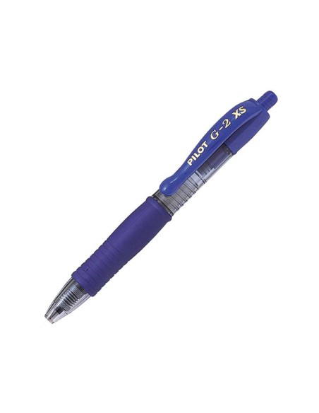 BOLIGRAFO MINI PILOT G-2 PIXIE AZ.TINTA GEL RETRACTIL  BL-G2-XS-7-L