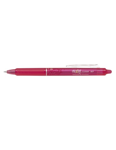 BOLIGRAFO PILOT FRIXION CLICKER BORRABLE 0,7 MM COLOR ROSA EN BLISTER