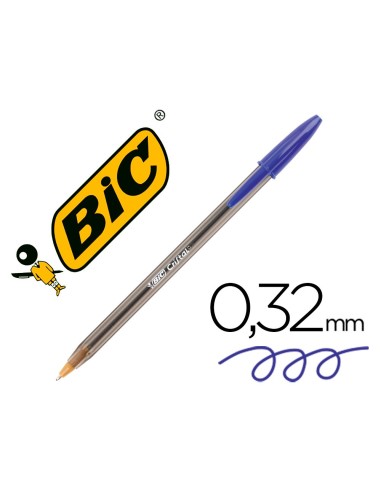 BOLIGRAFO BIC CRISTAL AZUL UD.