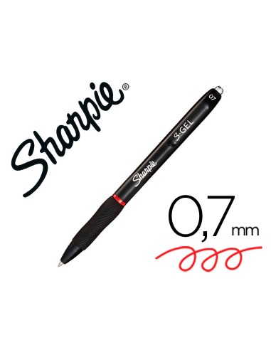 BOLIGRAFO SHARPIE RETRACTIL TINTA GEL 0,7MM RJ.