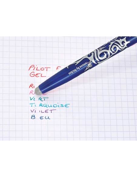 BOLIGRAFO PILOT FRIXION BALL BORRABLE 0,7MM PUNTA MEDIA AZ. BLISTER
