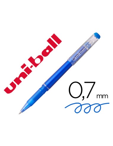 ROTULADOR UNI-BALL ROLLER UF-222 TINTA GEL BORRABLE 0,7MM AZ.