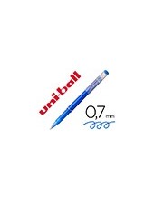 ROTULADOR UNI-BALL ROLLER UF-222 TINTA GEL BORRABLE 0,7MM AZ. 2