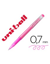 ROTULADOR UNI-BALL ROLLER UF-222 TINTA GEL BORRABLE 0,7MM ROSA