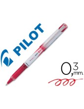 ROTULADOR PILOT ROLLER V-BALL GRIP ROJO 05 MM