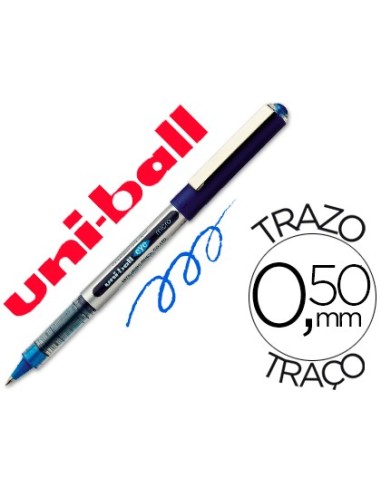 ROTULADOR UNI-BALL ROLLER UB-150 MICRO EYE AZUL 0.5 MM UD.