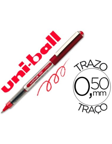 ROTULADOR UNI-BALL ROLLER UB-150 MICRO EYE ROJO 0,5 MM UD.