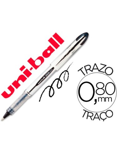 ROTULADOR UNI-BALL ROLLER UB-200 VISION NEGRO 0,8 MM UD.