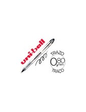 ROTULADOR UNI-BALL ROLLER UB-200 VISION NEGRO 0,8 MM UD. 2